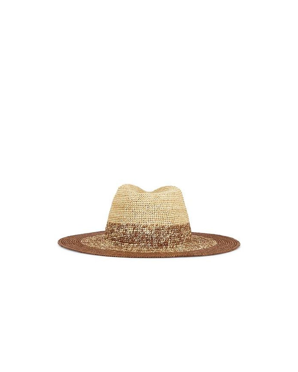 Sombrero Pesca Lourdes En Color Bronce Talla Eugenia Kim de color Blue