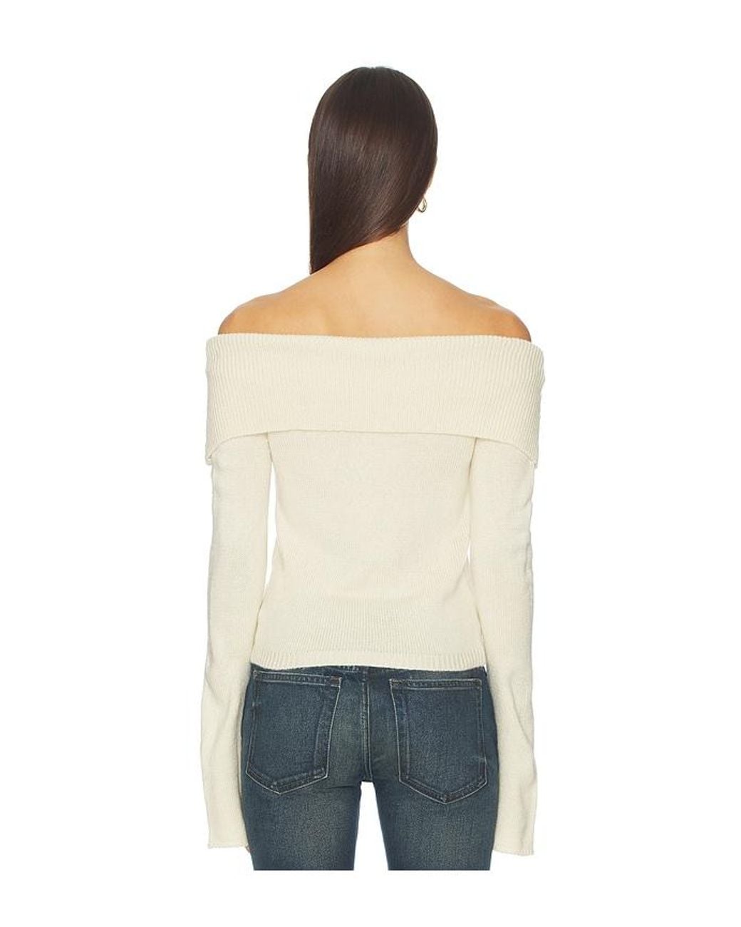 SNDY'S Natural X Revolve X Revolve Orlea Knit Top Sweater