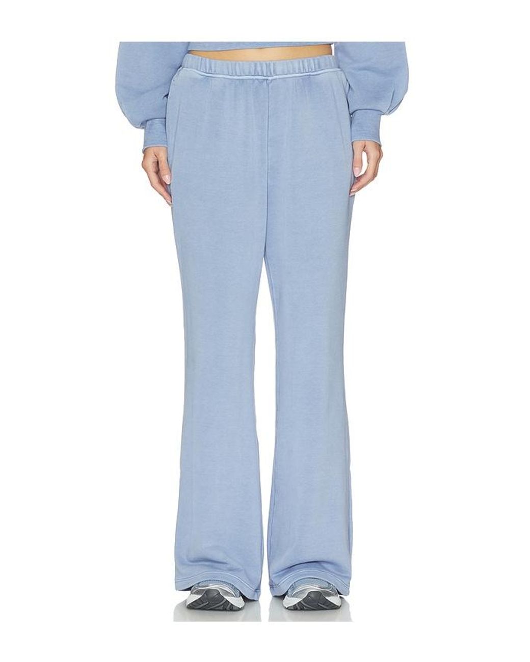 Beyond Yoga Blue Washed Away Wide Leg Pants