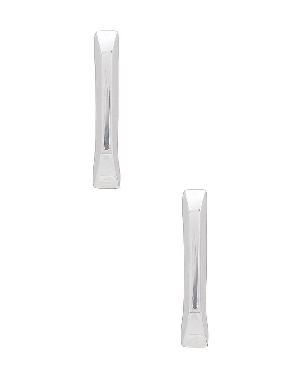 Jenny Bird White Ohrringe U-Link