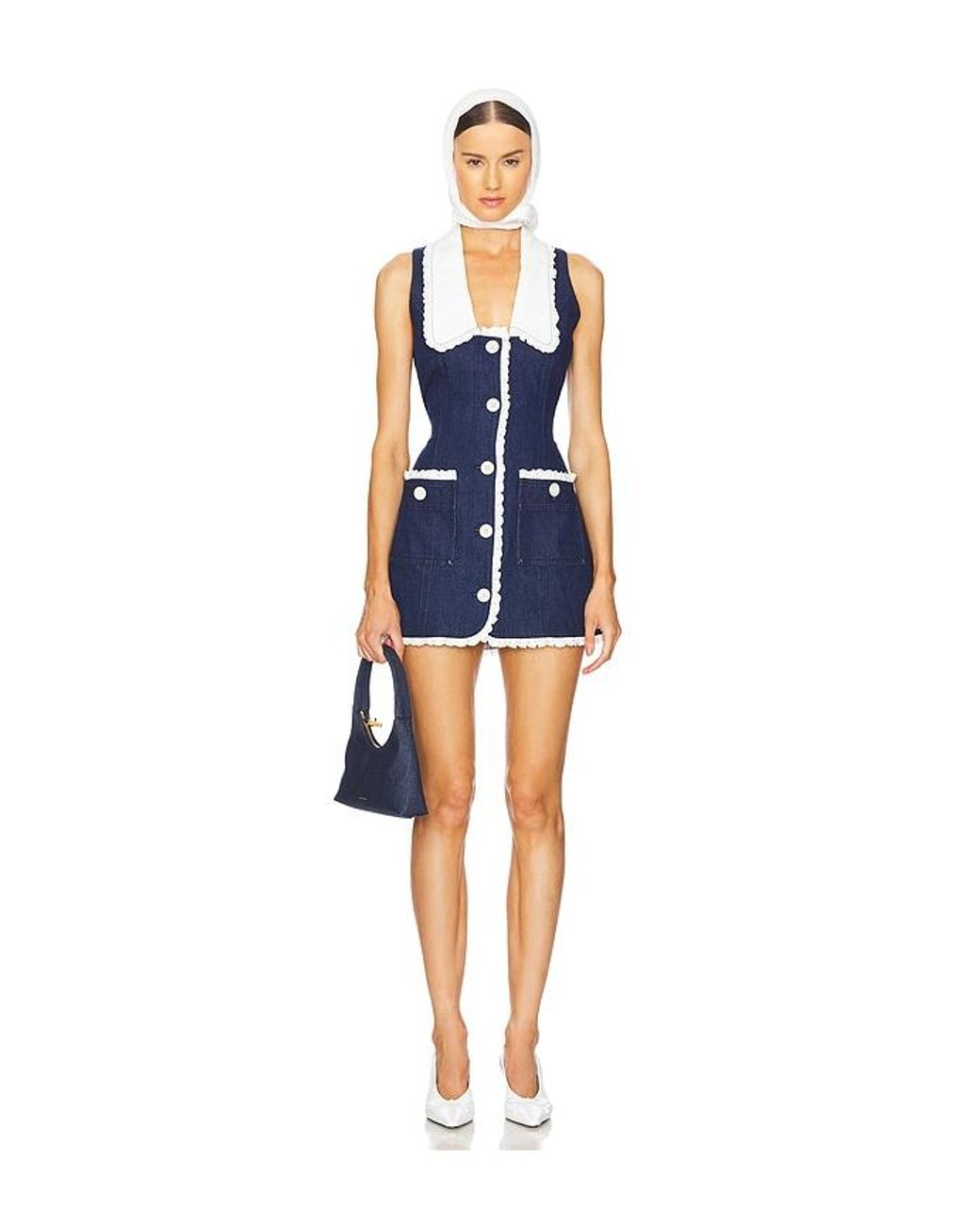 Fait Par Foutch Blue Adrienna Dress