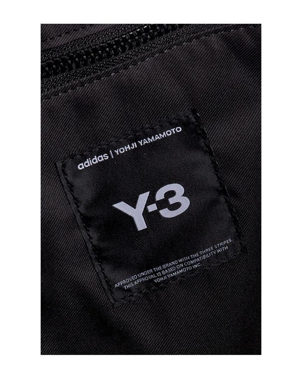 Y-3 Black Yaksha Bag for men