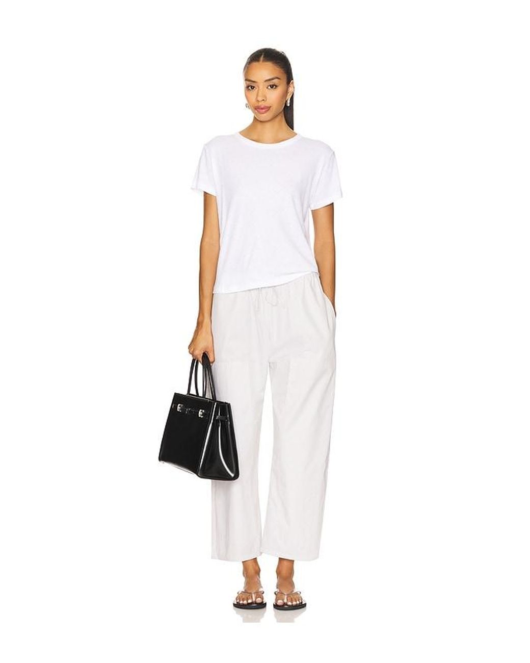 Leset White Laura Margo Tee