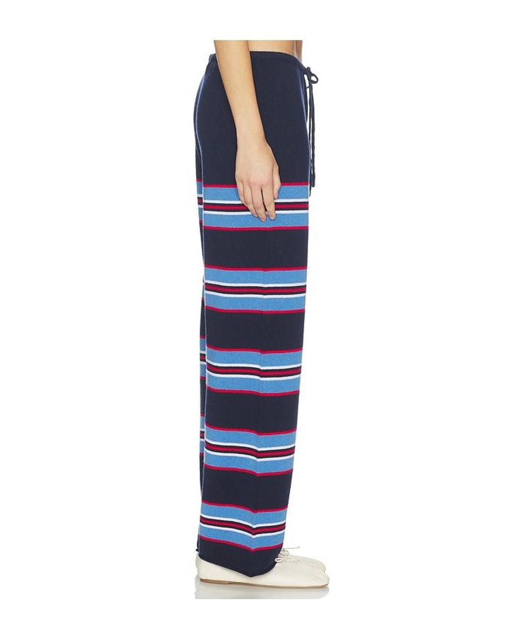 Frankie's Bikinis Blue Jude Cashmere Pant