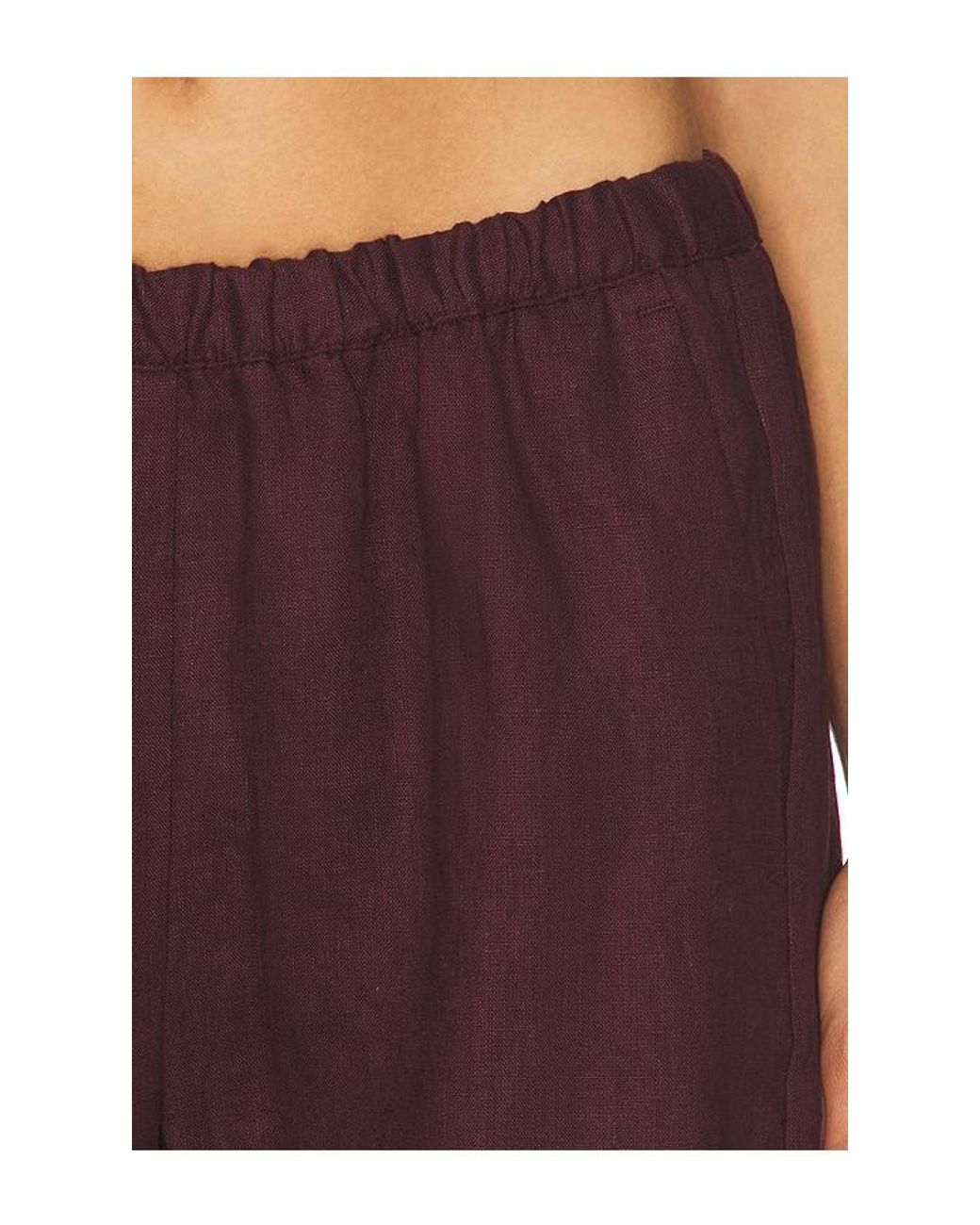 Enza Costa Red X Revolve Everywhere Pants