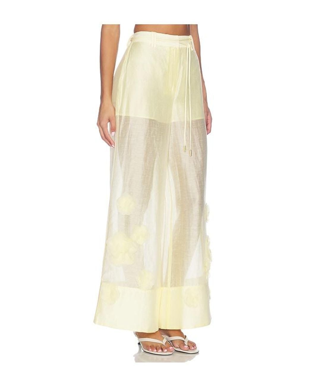 Aje. Natural Cloudscape Pant