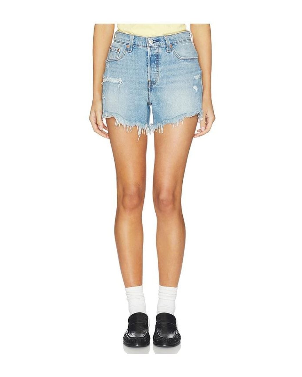 Levi's Blue 501 Curve Short