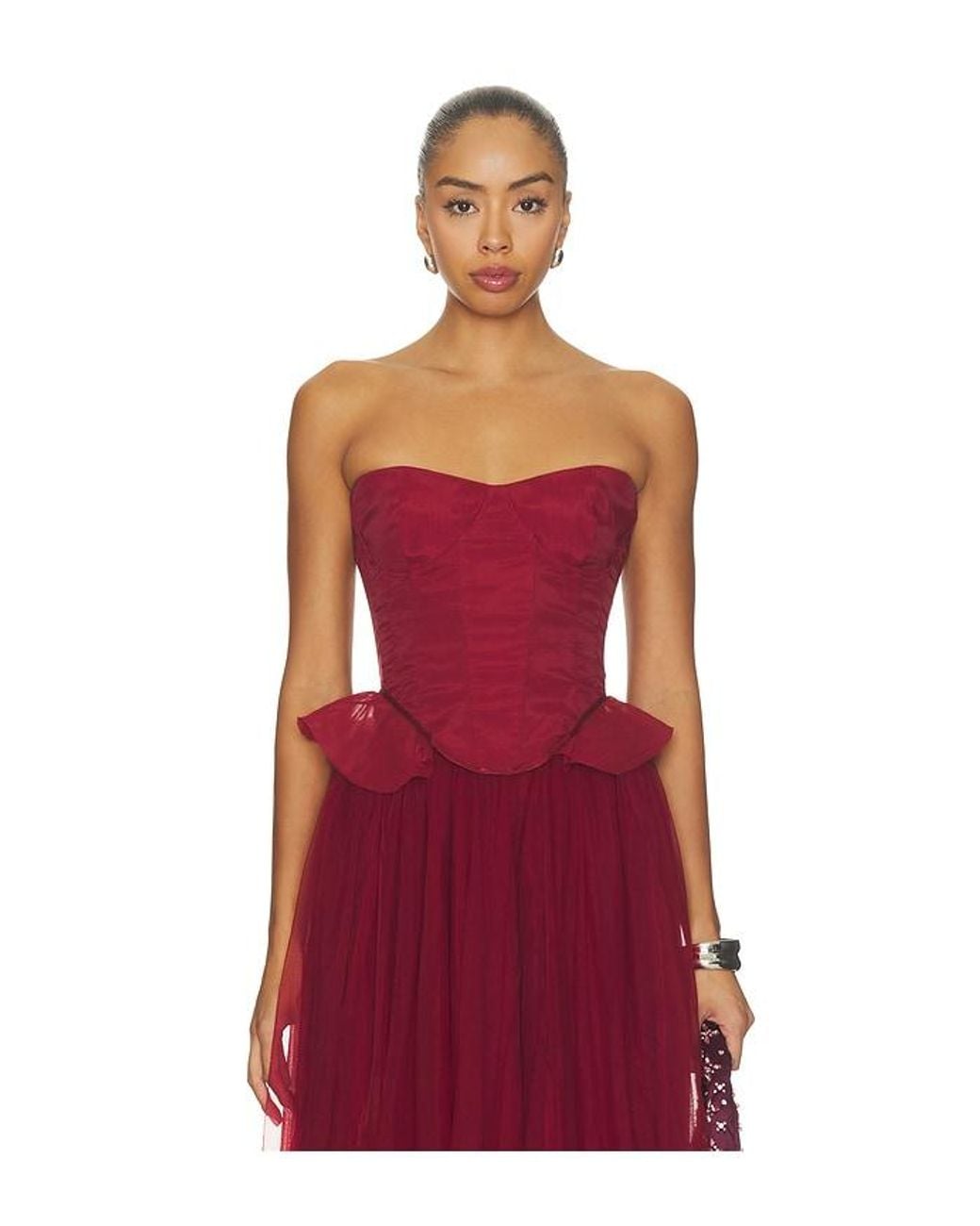 V. Chapman Red Cassandra Top