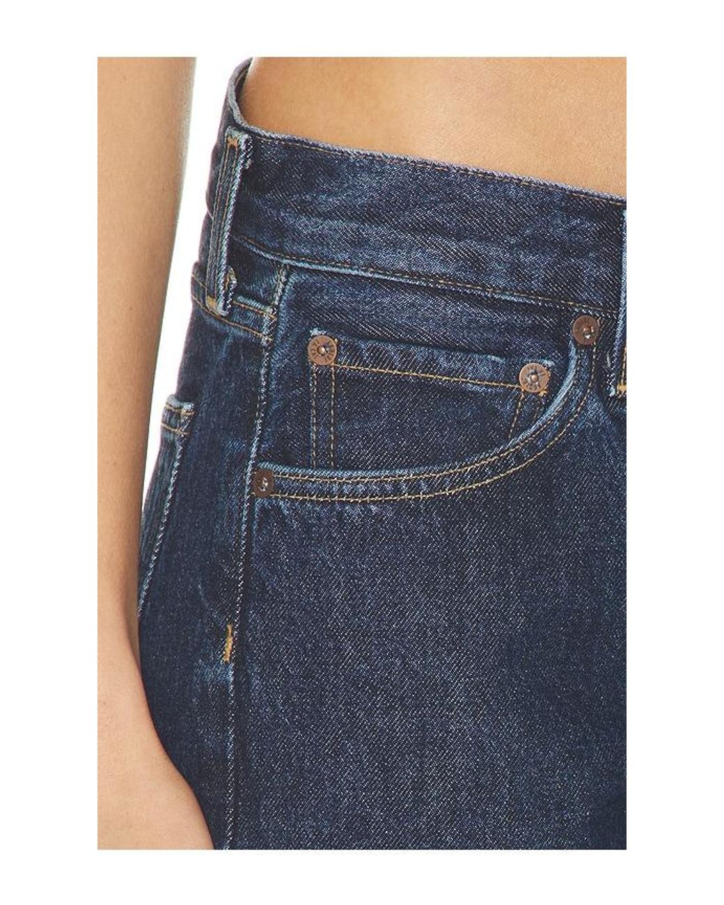 Agolde Blue Stovepipe Jean