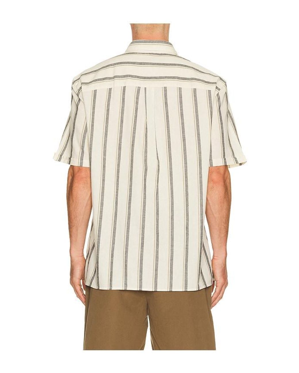 Barbour Natural Barkend Striped Summer Shirt for men