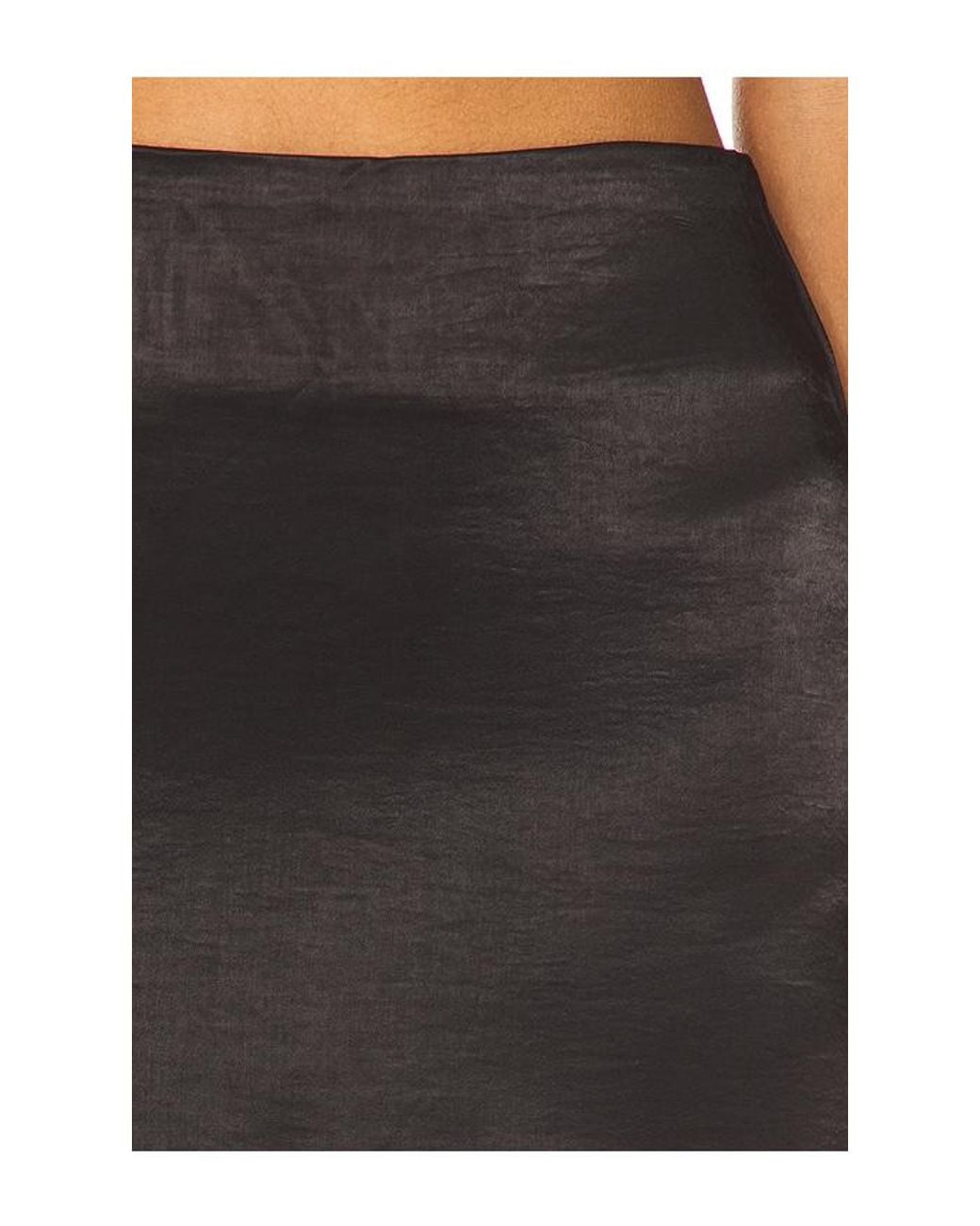 ALL THE WAYS Black Leslie Mini Skirt