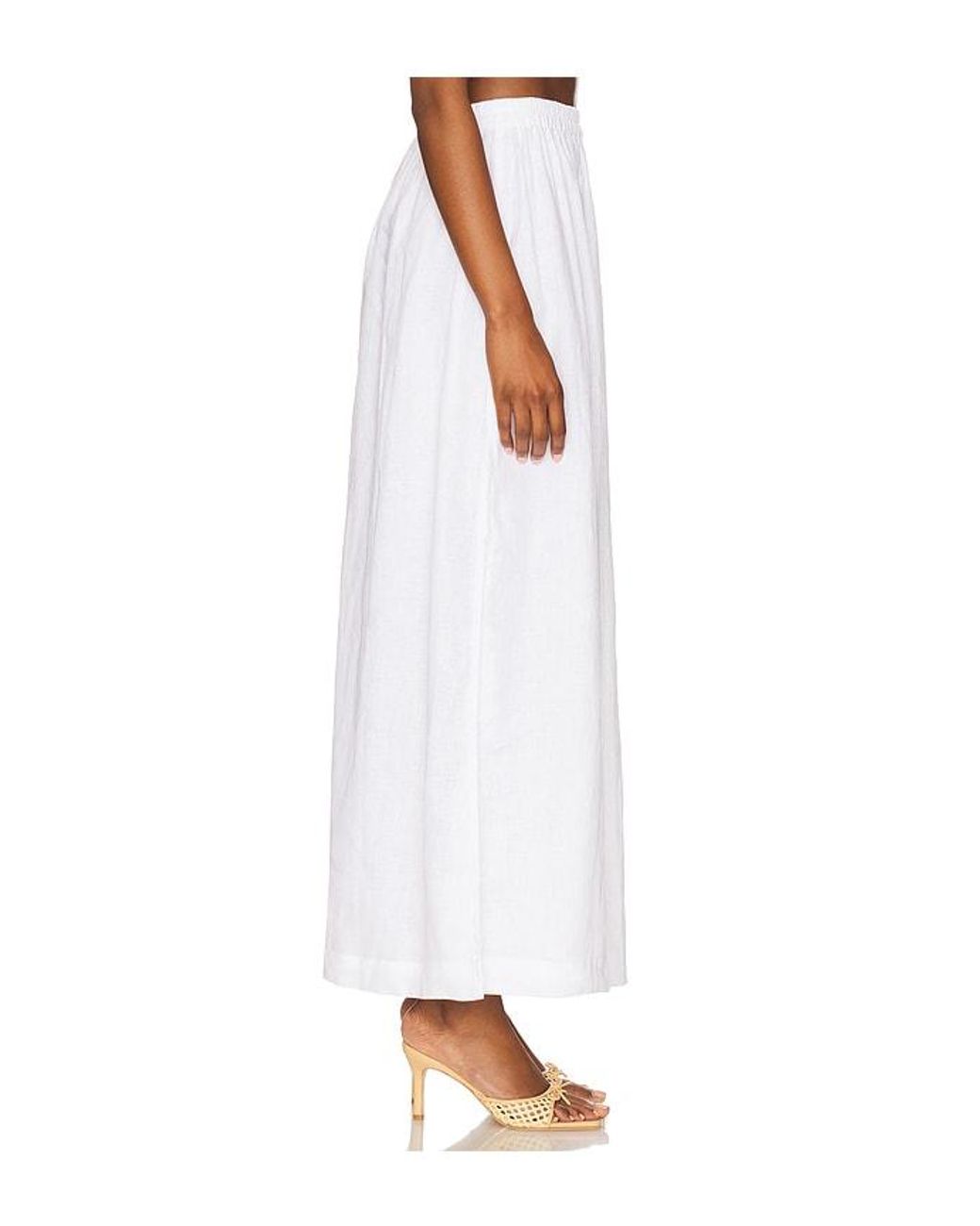 Mikoh Swimwear White Ciel Skirt