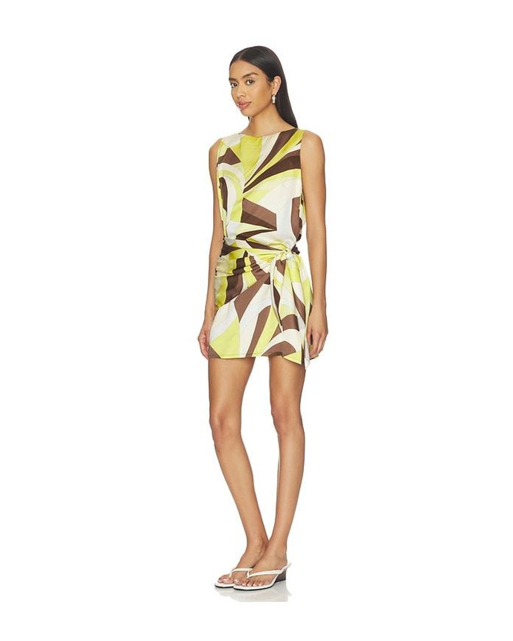 Faithfull The Brand Multicolor Souline Mini Dress