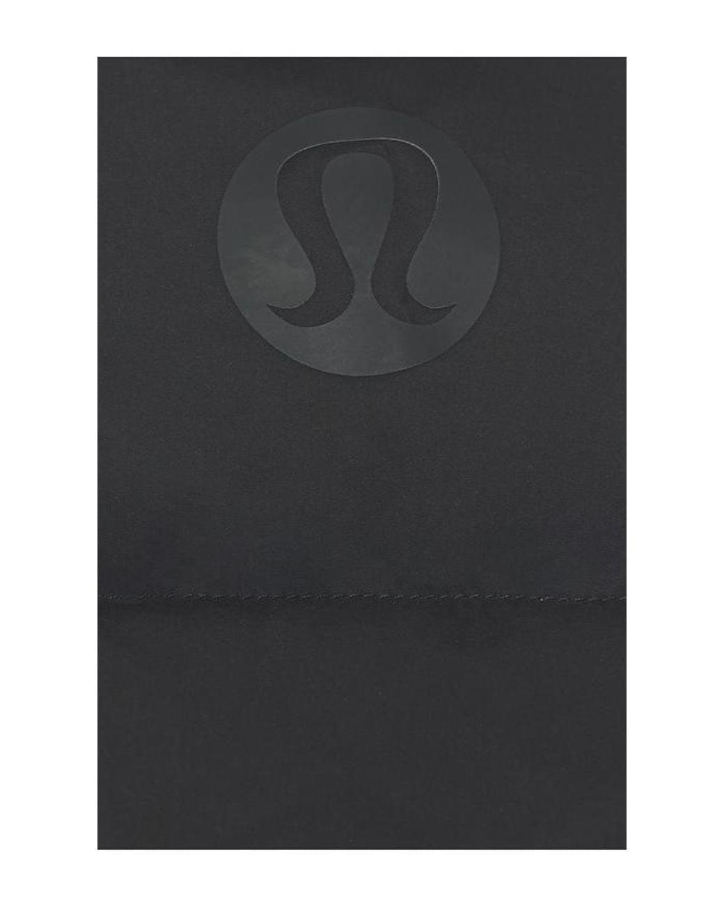 lululemon athletica Black Wunder Puff Cropped Vest