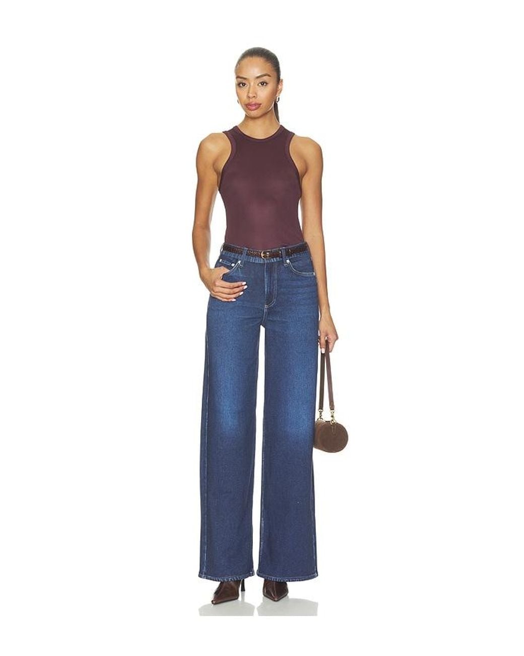 Rag & Bone Blue Miramar Terry Sofie Full Length