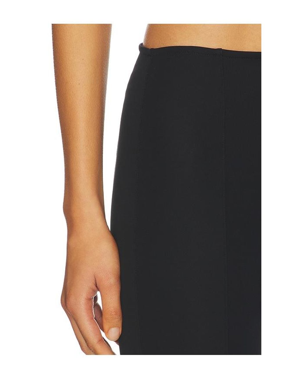 Alexander Wang Black Mid-Rise Pant
