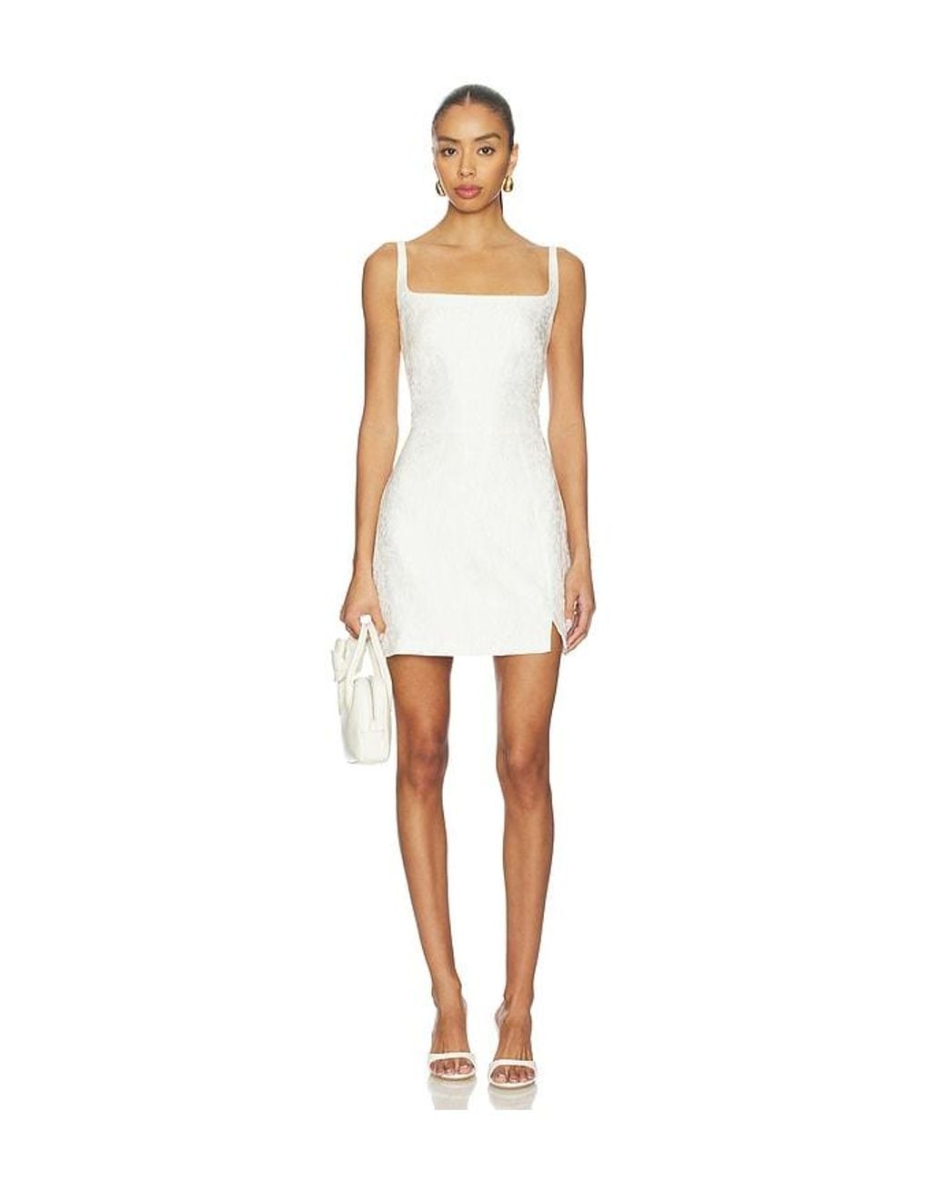 Amanda Uprichard White Coco Dress