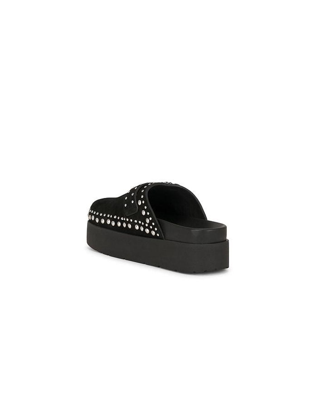 Free People Black Cayatana Studded Mule