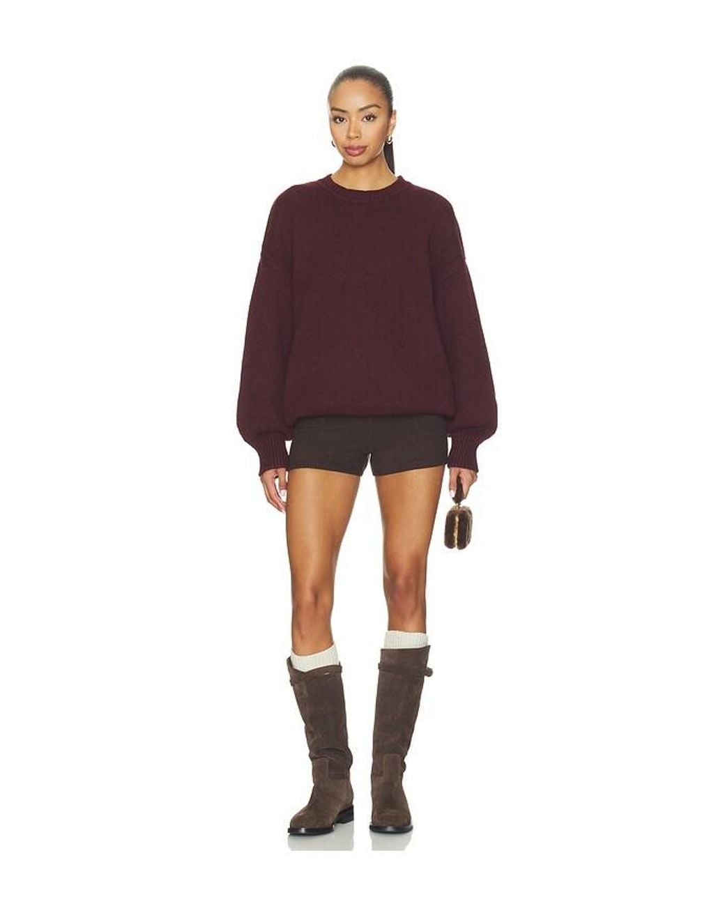 SER.O.YA Purple Amal Sweater