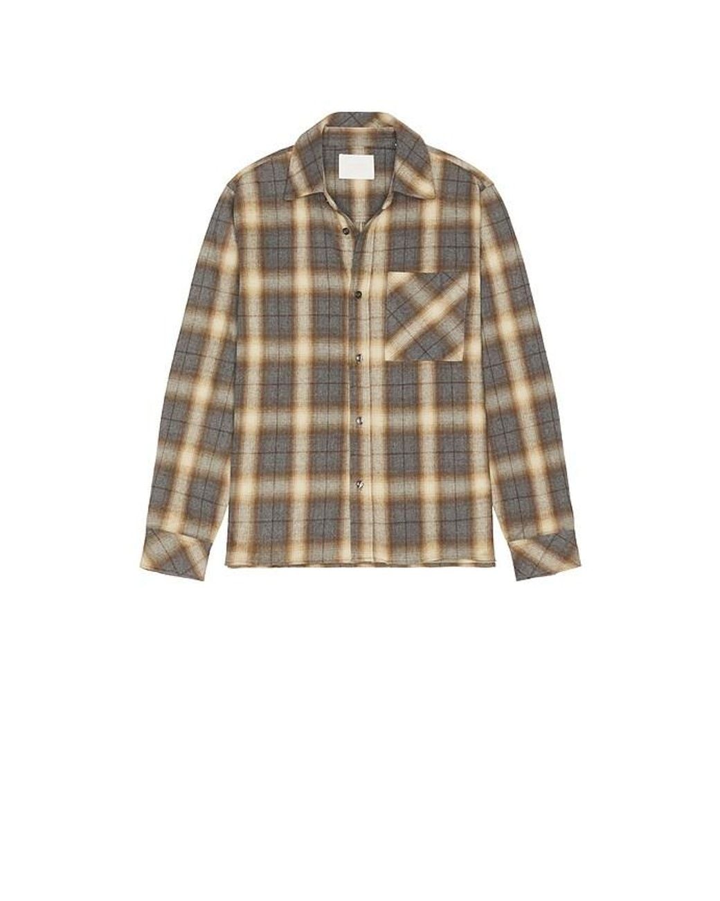 Citizens of Humanity Blue Cairo Long Sleeve Shirt for men