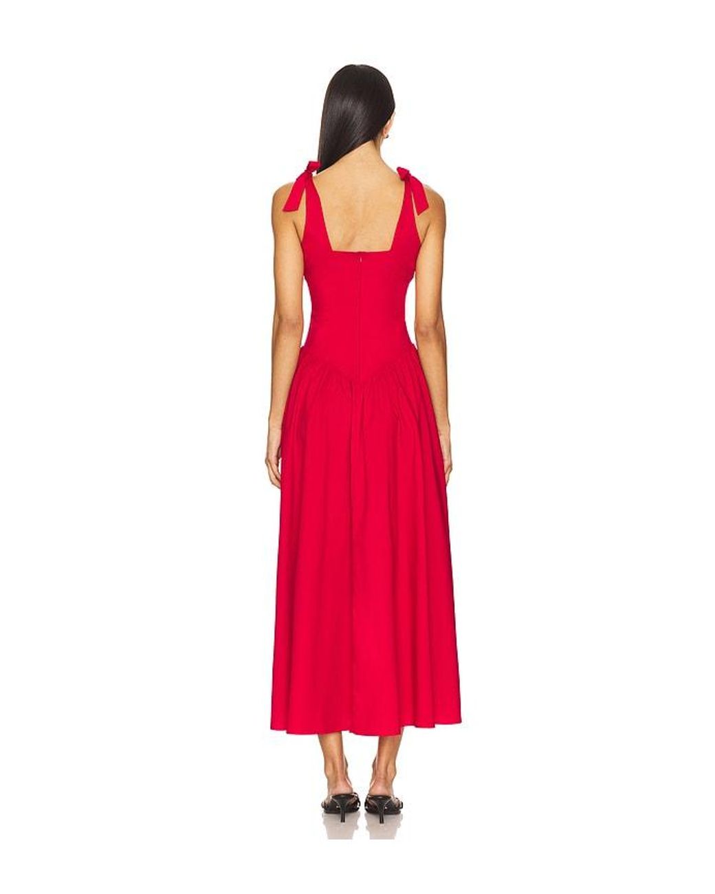 Peixoto Red Harlow Maxi Dress