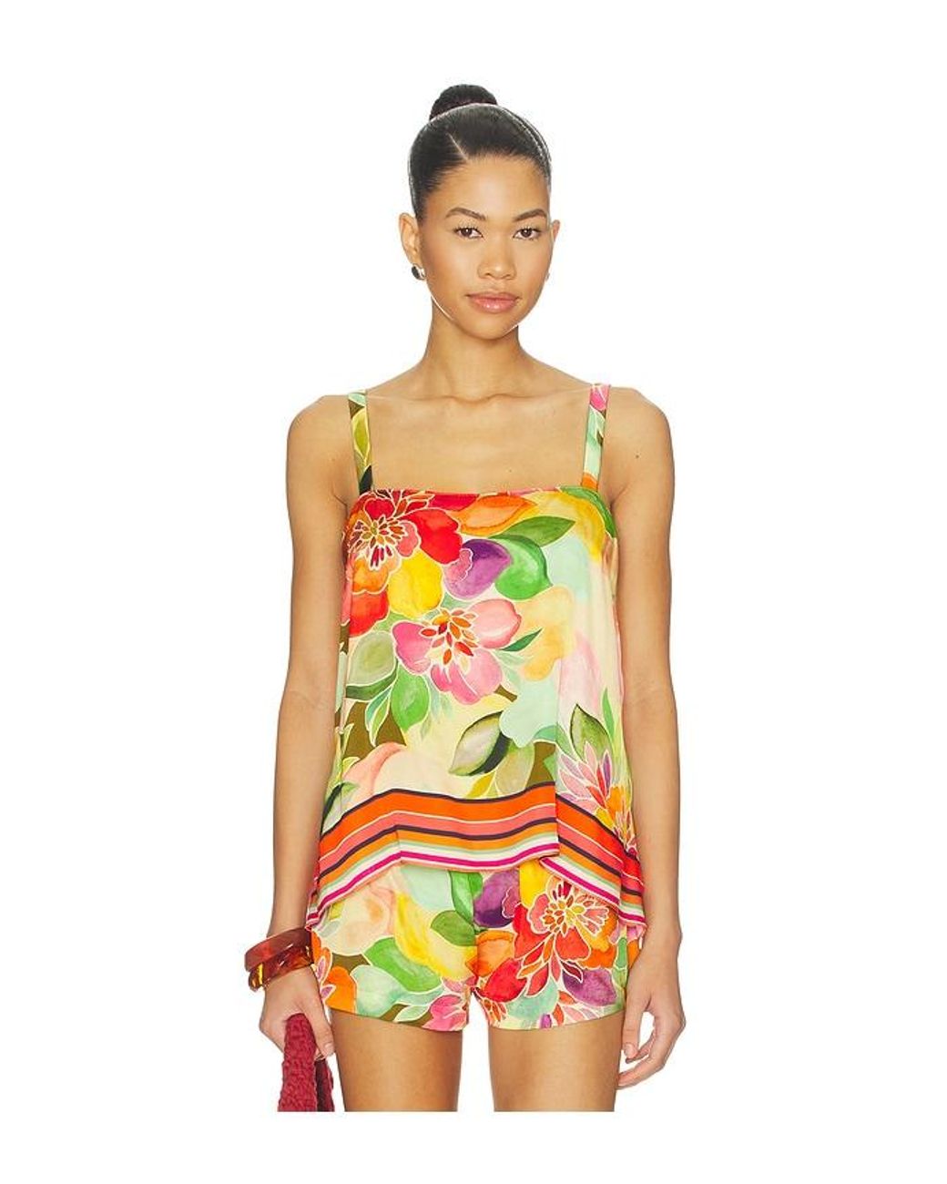 Amanda Uprichard Red Keyshia Top