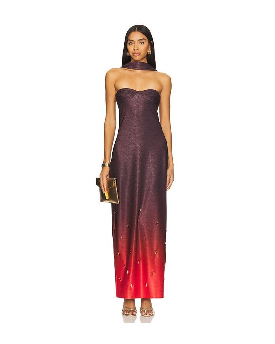 Baobab Red Athena Dress