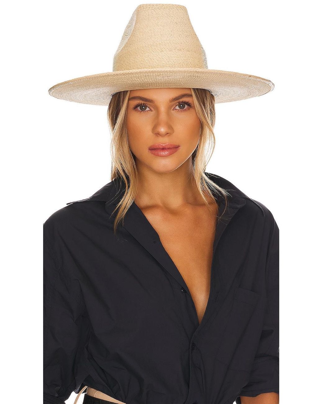 Brixton Suede Sedona Straw Reserve Cowboy Hat in Natural | Lyst