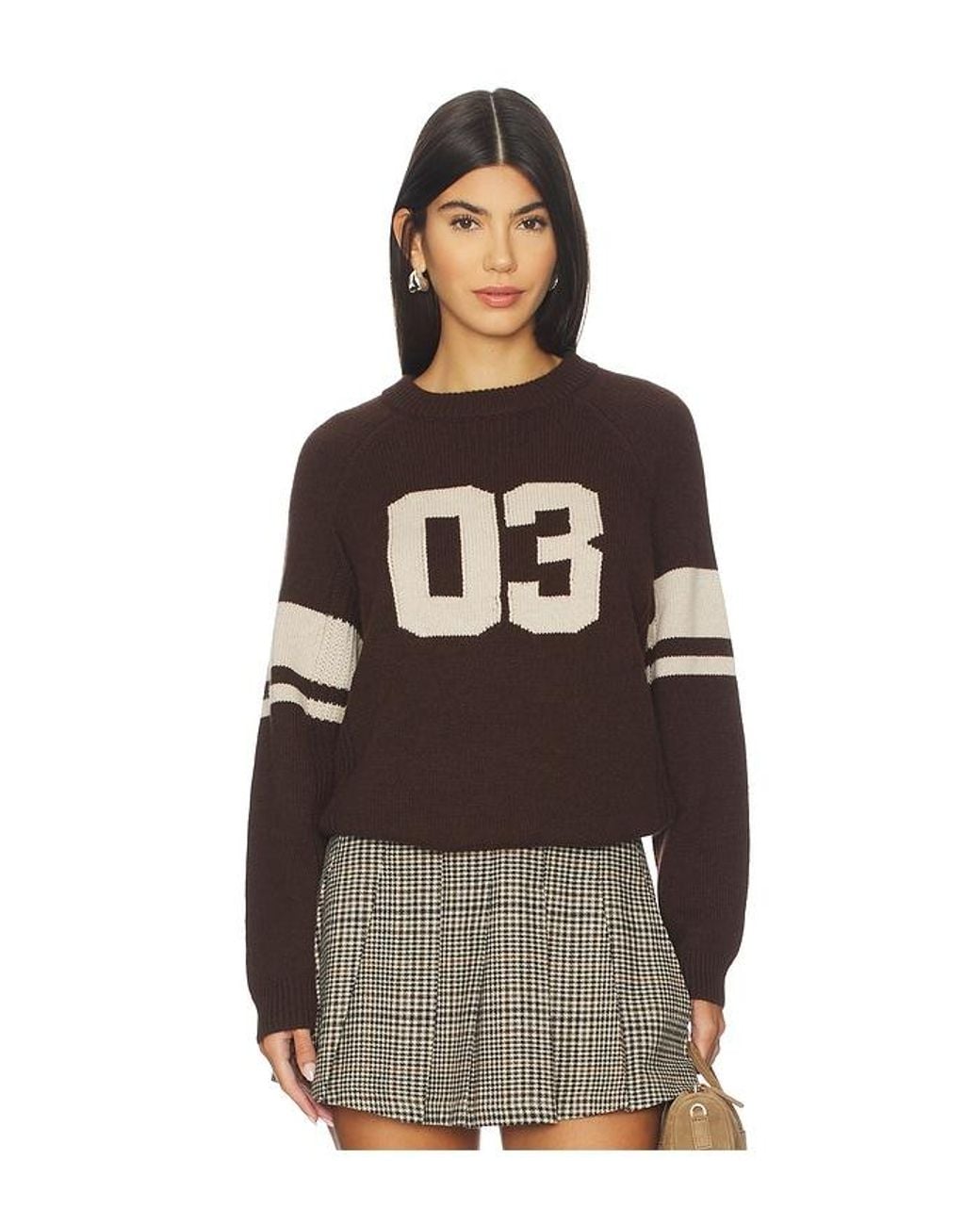 Ba&sh Brown Cobe Pullover