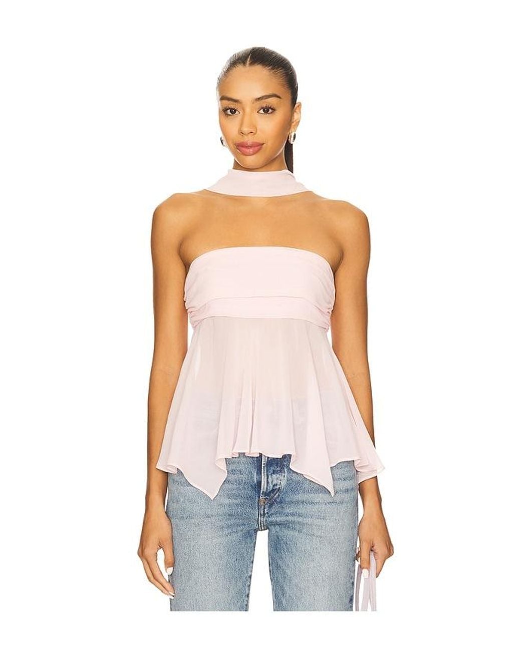 Lovers + Friends White Sierra Top