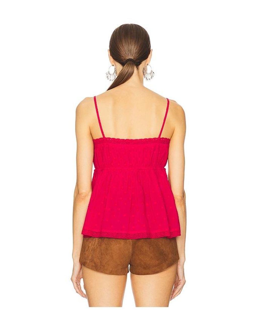 Ulla Johnson Pink Quinn Top