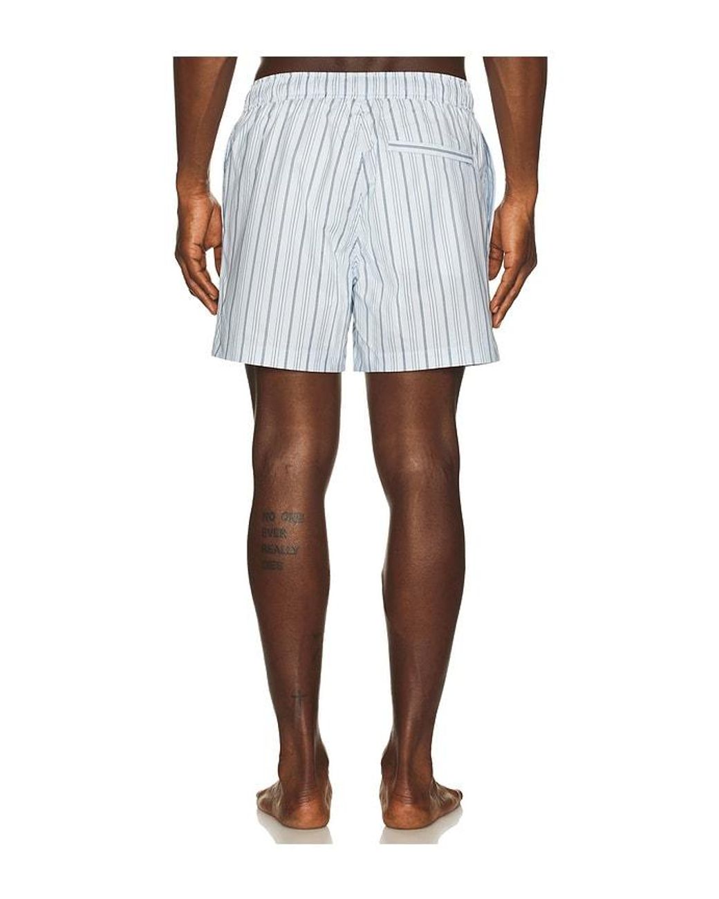 Samsøe & Samsøe White Moses Swim Shorts for men
