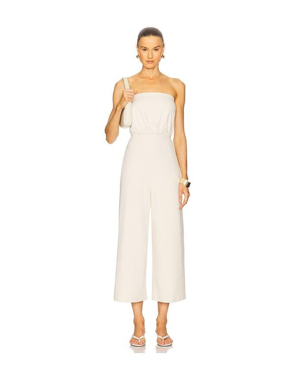 Susana Monaco White Jumpsuit