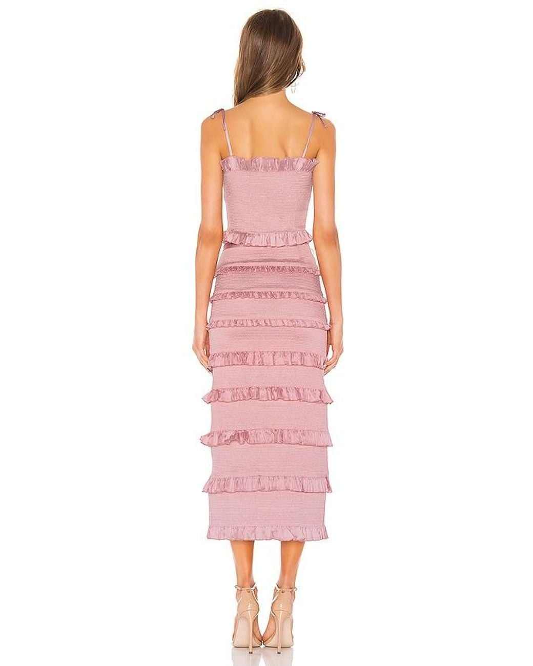 V. Chapman Pink Lily Dress