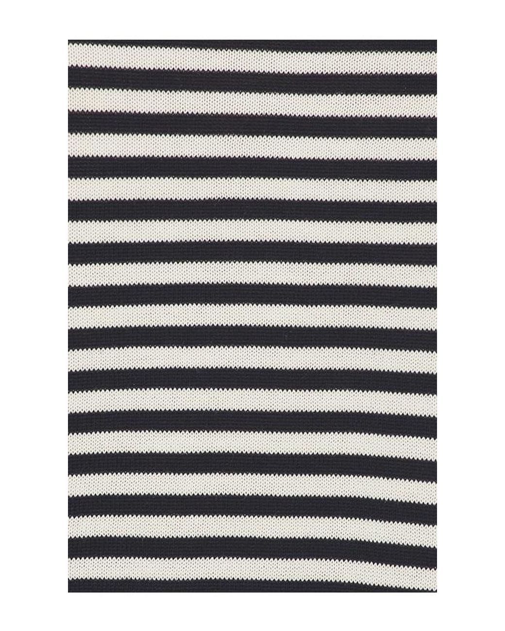 FRAME Gray The Striped Slouchy Sweater