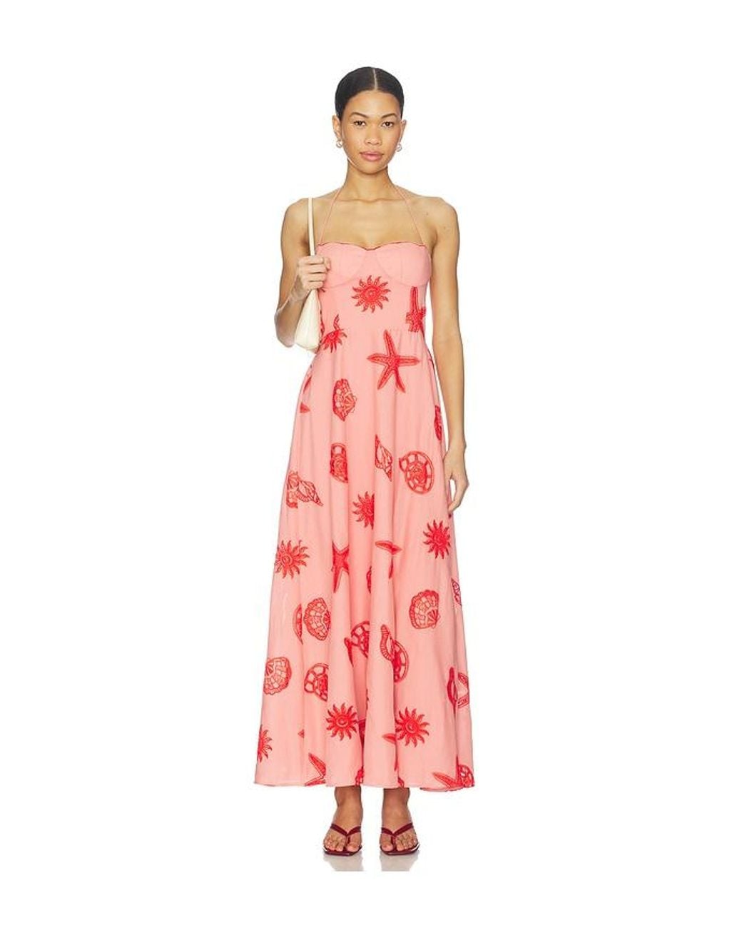 Saylor White Cassia Dress