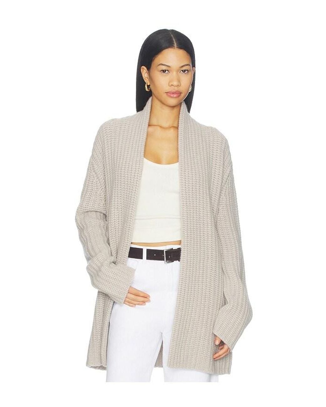 Lisa Yang Natural Jacqueline Cardigan