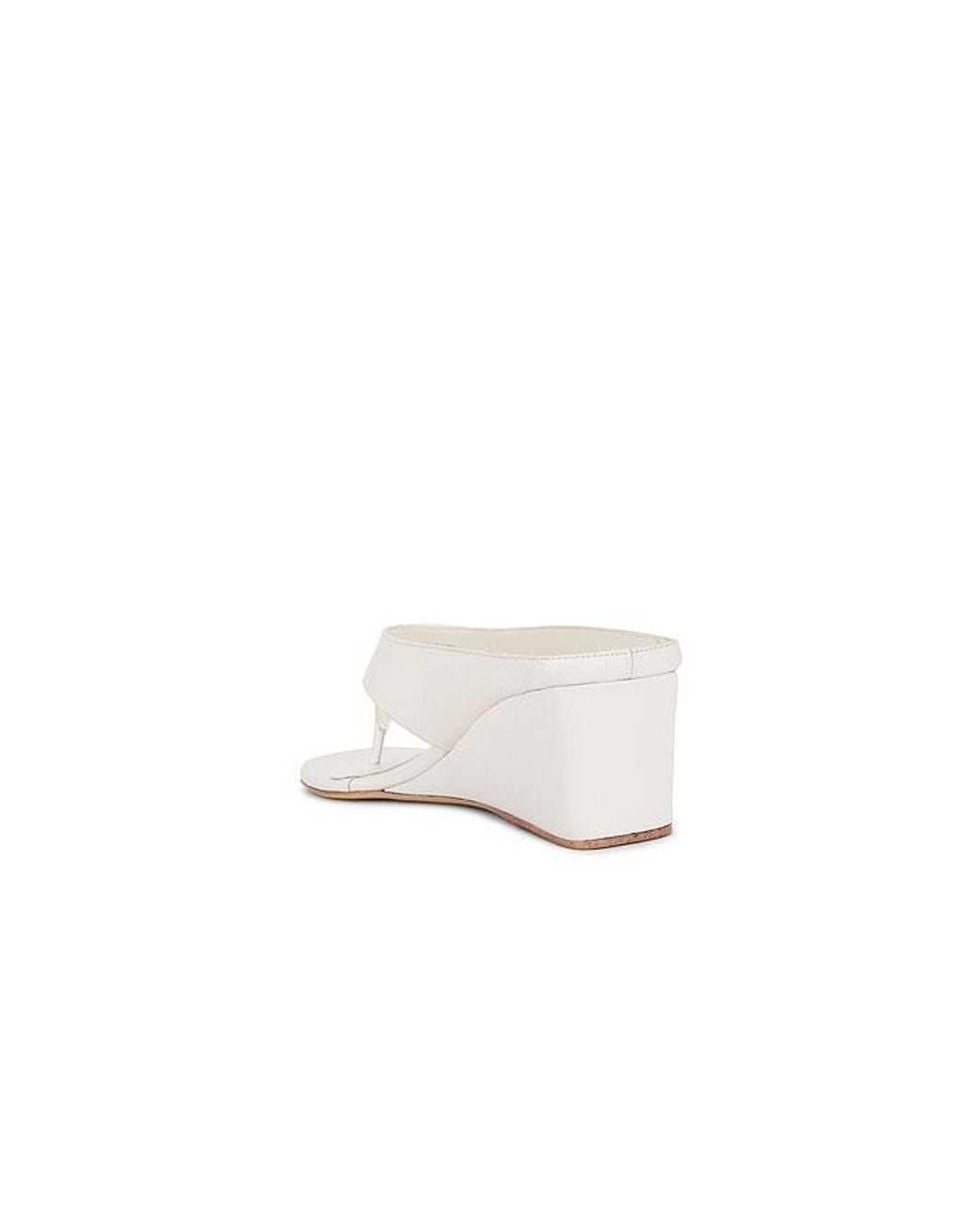 Tony Bianco White Swift Wedge Sandal