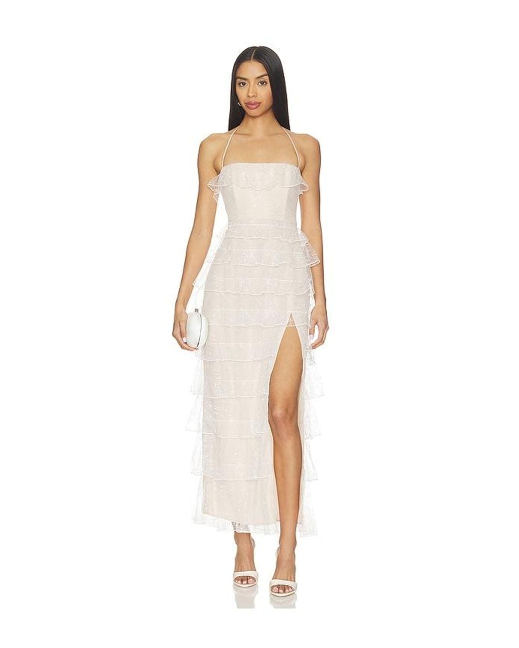 MAJORELLE White Leah Gown