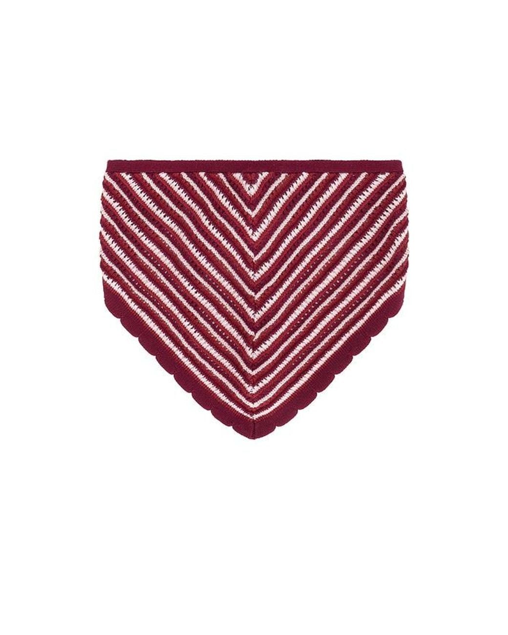 De Rococo Red Bandana