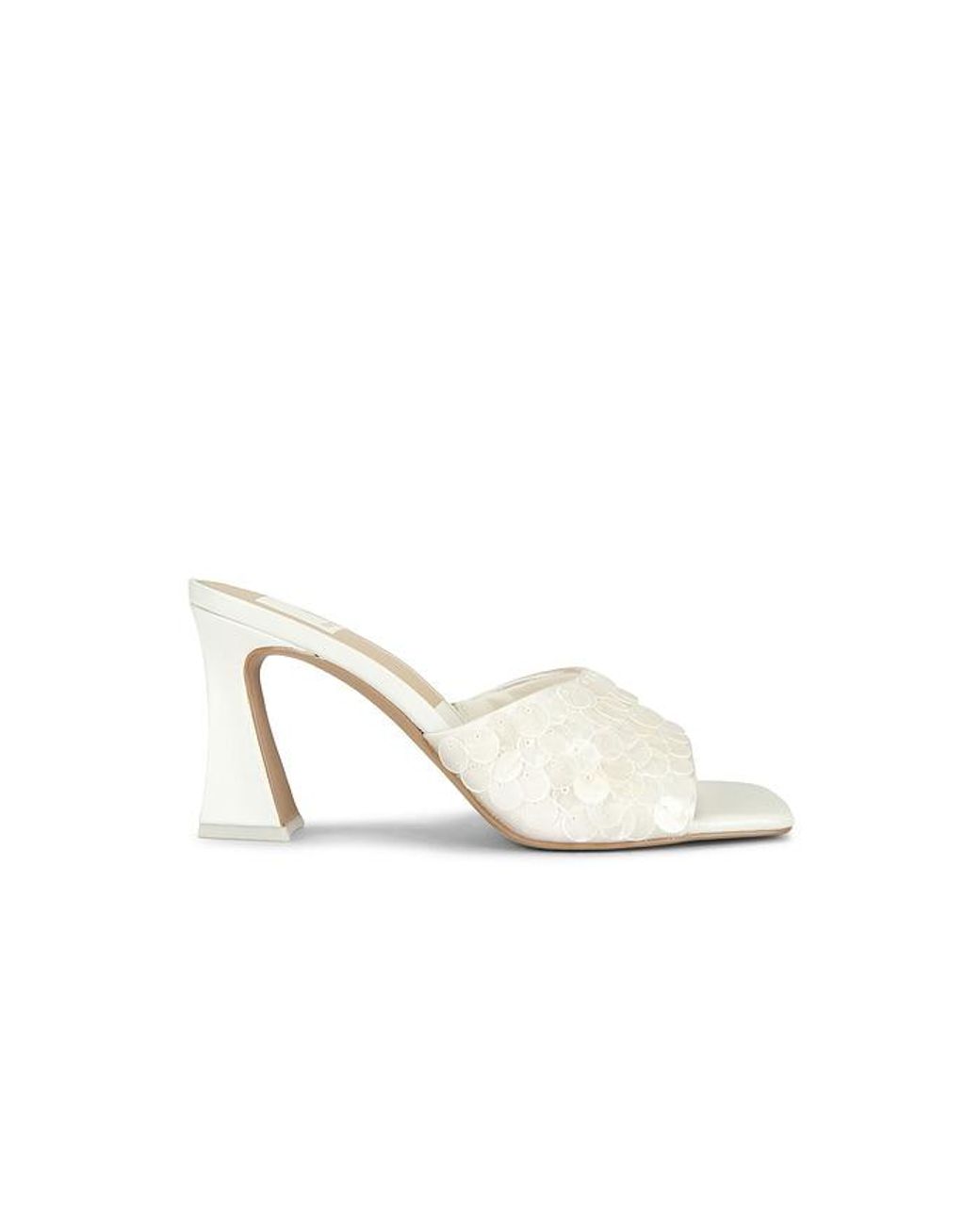 Dolce Vita White Nandy Confetti Sandal