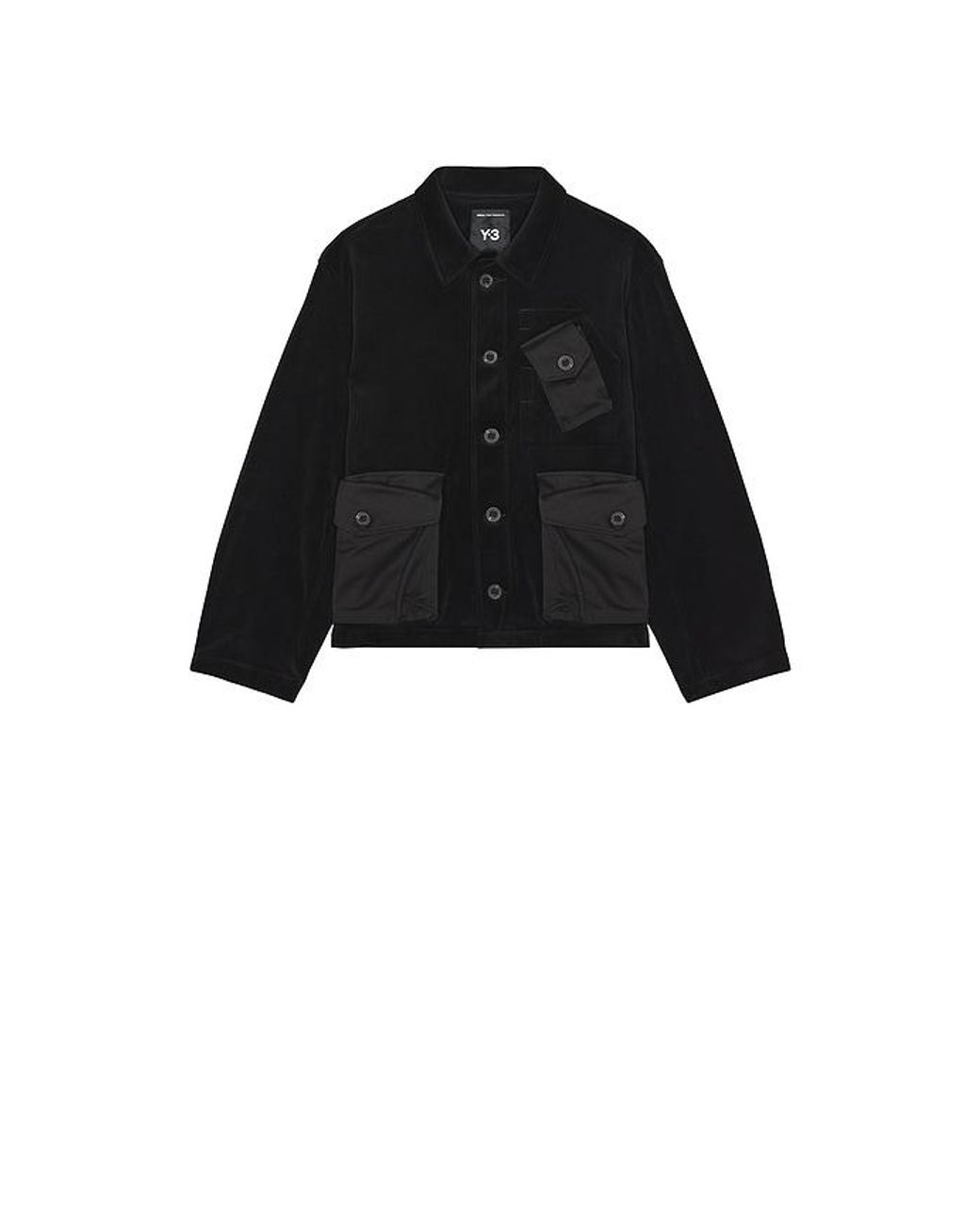 Y-3 Black Vc Ut Long Sleeve for men