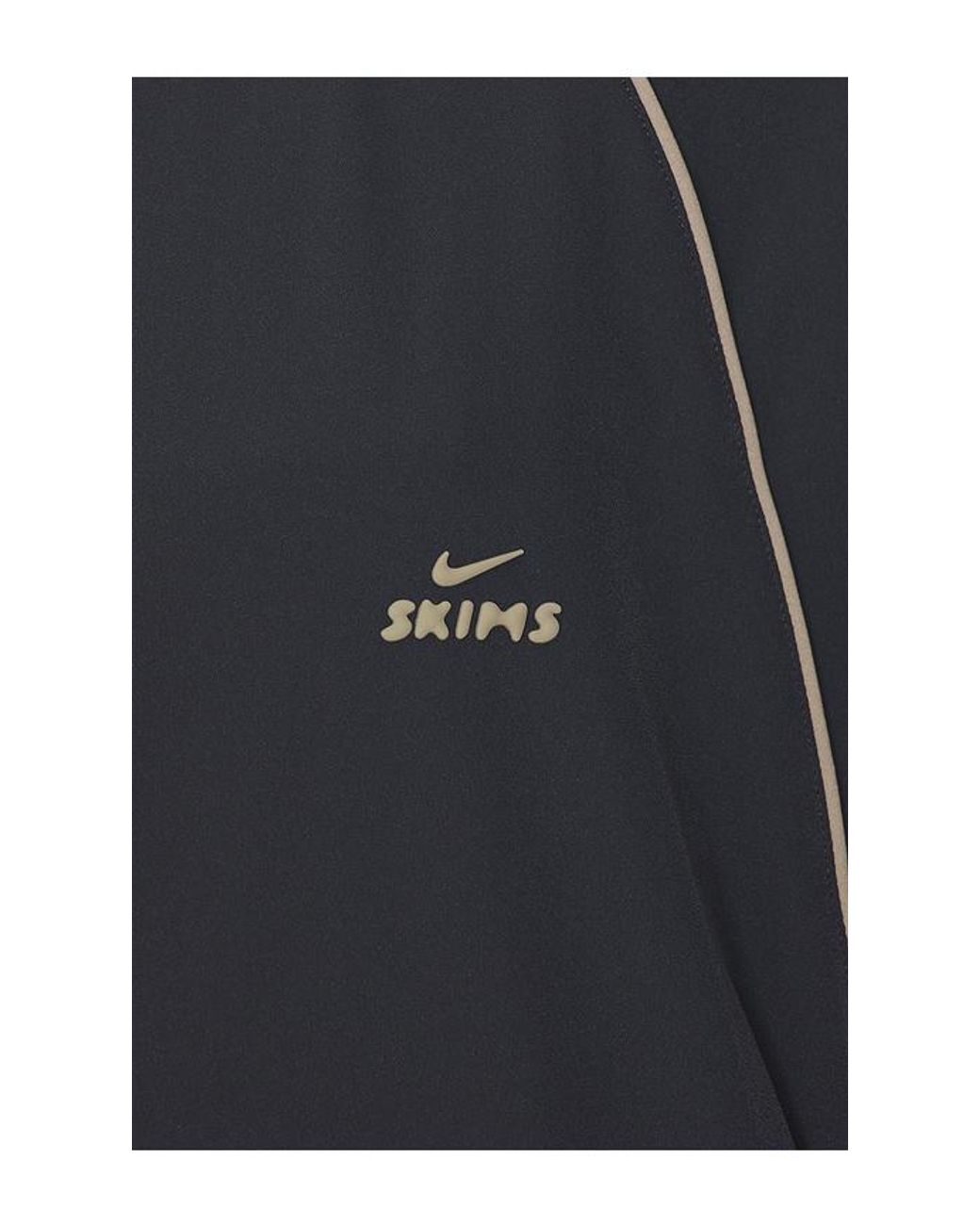 NikeSKIMS Blue Stretch Nylon Oversize Jacket