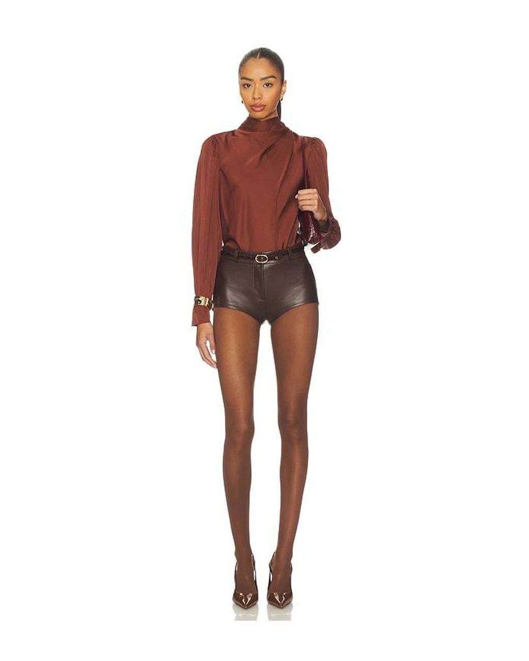 Astr Red Ivonne Top