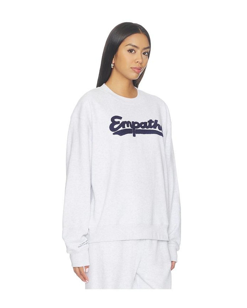 The Mayfair Group White Empathy Always Classic Crewneck