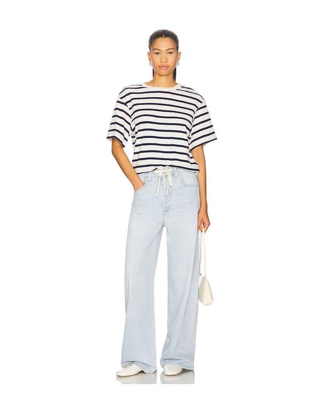 Citizens of Humanity Blue Brynn Drawstring Trouser Jeans