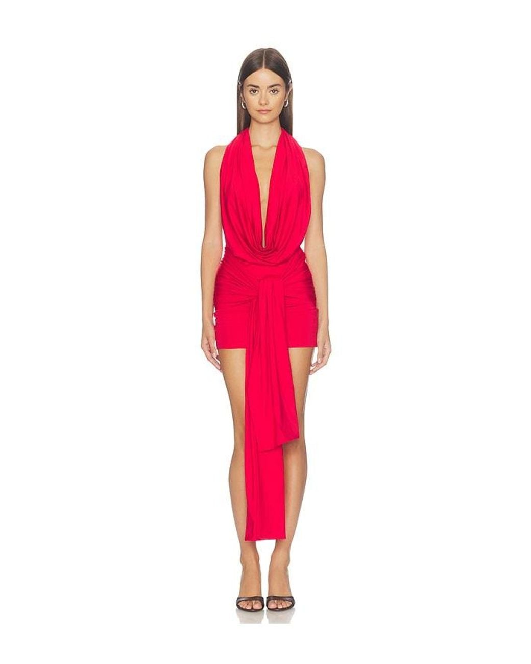 superdown Red X Hannah Lizzy Arwen Mini Dress