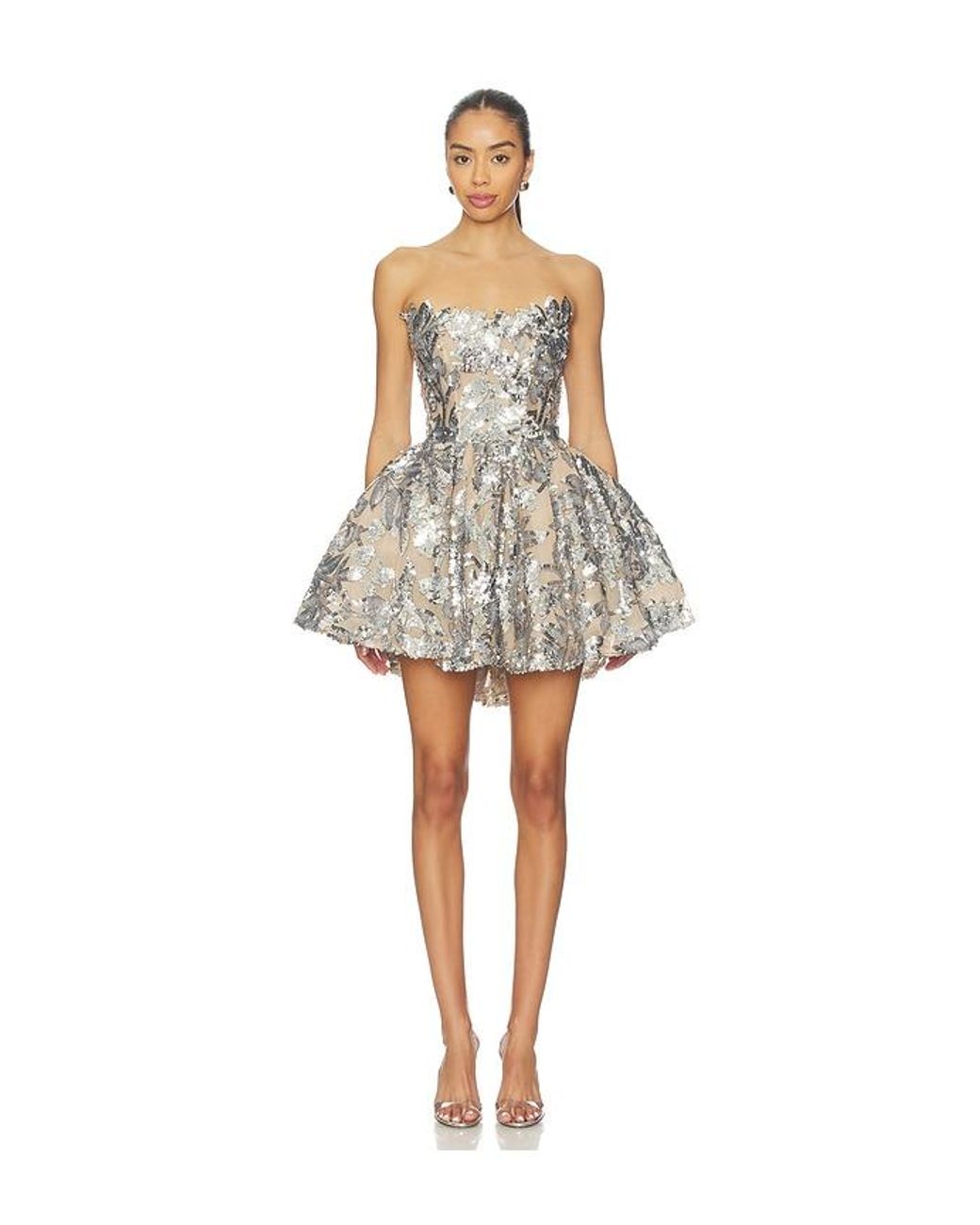 Bronx and Banco Natural Chloe Strapless Mini Dress