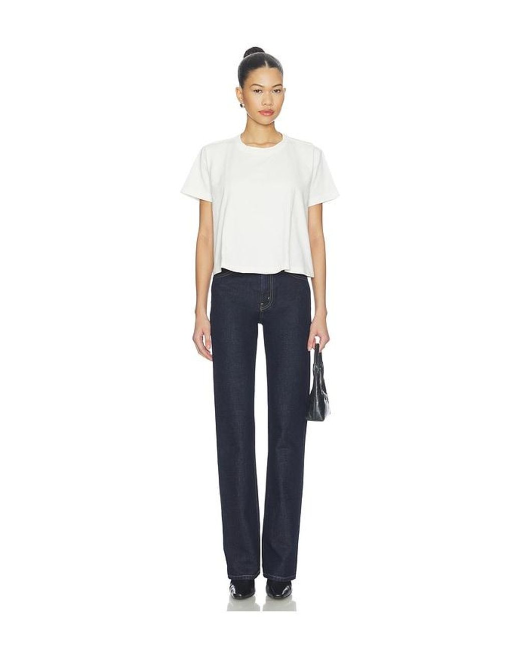 Agolde White Marina T-Shirt