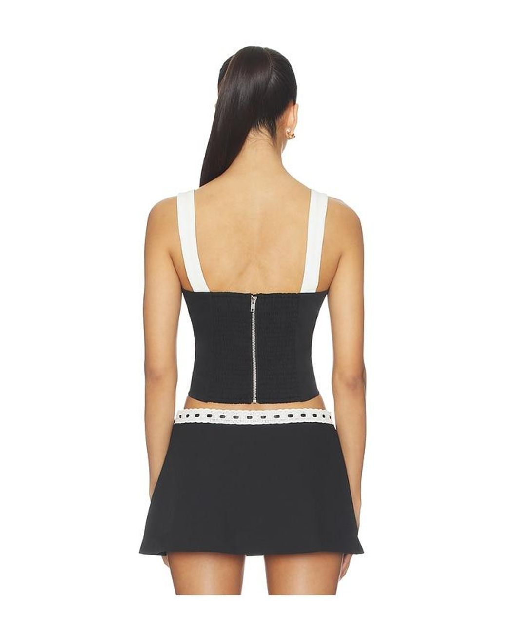 BY.DYLN Black Juliette Top